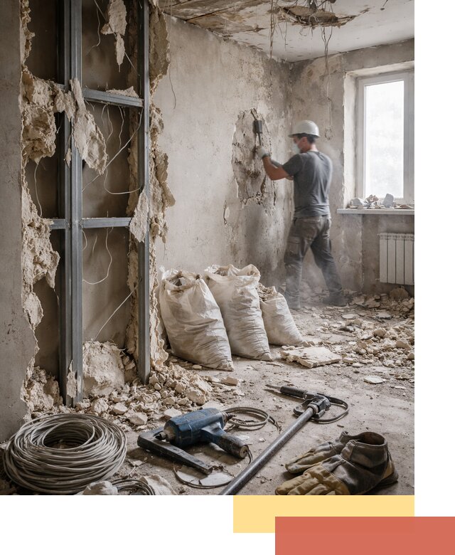 Профессиональный демонтаж зданий и конструкций в Химках