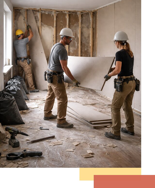 Демонтаж стеновых панелей в Химках быстро и аккуратно