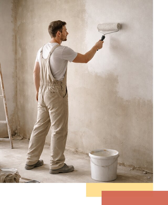 Грунтовка стен под отделку в Химках профессиональным раствором