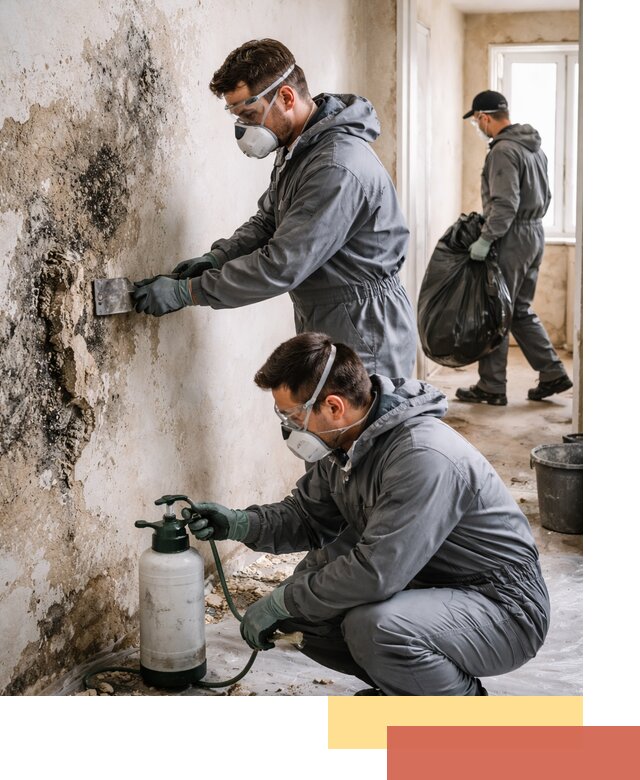 Удаление плесени со стен профессионально в Химках