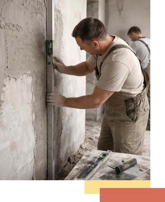 Установка штукатурных маяков в Химках с гарантией качества