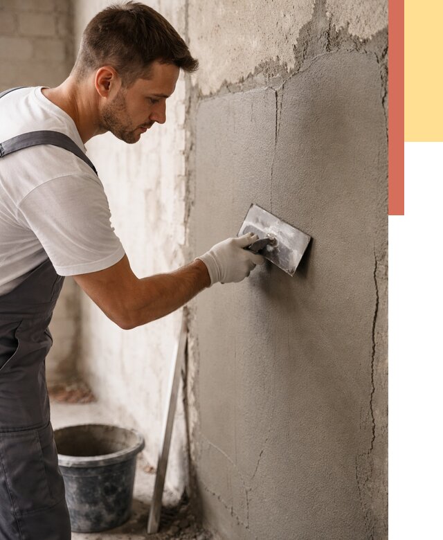 Штукатурка стен под плитку в Химках от 4354 руб./м2 — выравнивание под плитку | ОТДЕЛОЧНИК-Хмк