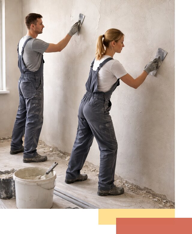 Штукатурка стен под обои в Химках профессионально и быстро