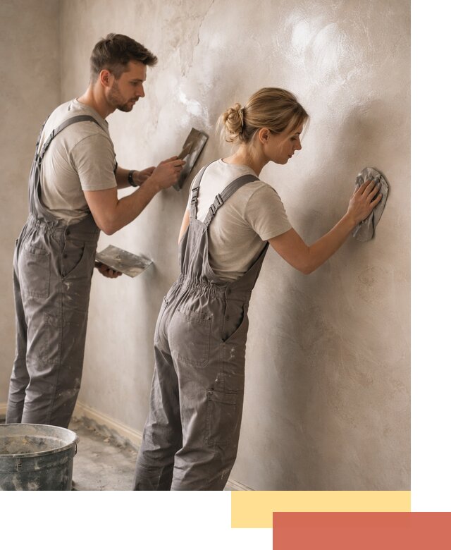 Венецианская штукатурка высокого качества в Химках