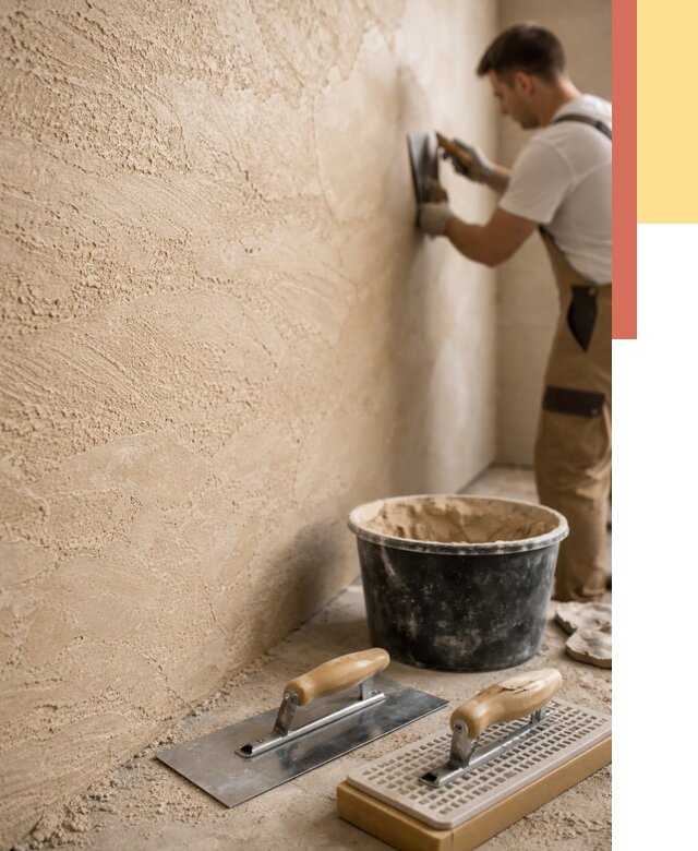 Декоративная штукатурка травертин в Химках от 1866 руб/м2 — качественно и недорого | ОТДЕЛОЧНИК-Хмк