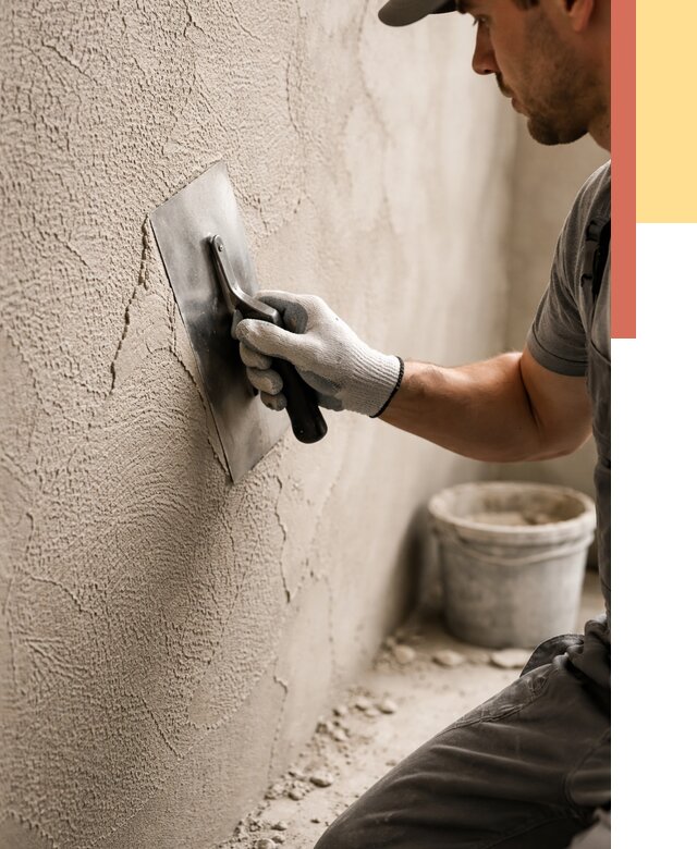 Структурная штукатурка стен в Химках от 4665 руб. под ключ | ОТДЕЛОЧНИК-Хмк