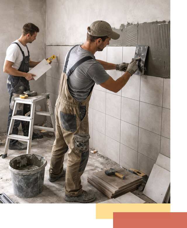 Укладка плитки на стены в Химках профессионально и надежно