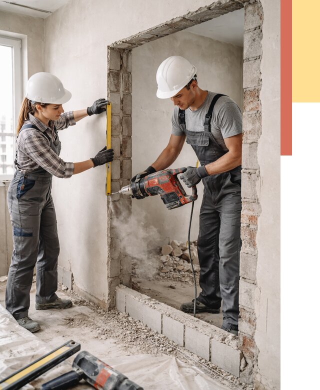 Создание проемов в стенах в Химках от 6739 руб. — алмазная резка и расширение | ОТДЕЛОЧНИК-Хмк