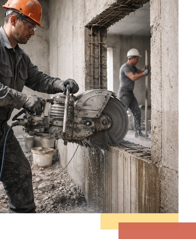 Алмазная резка проемов в Химках быстро и точно