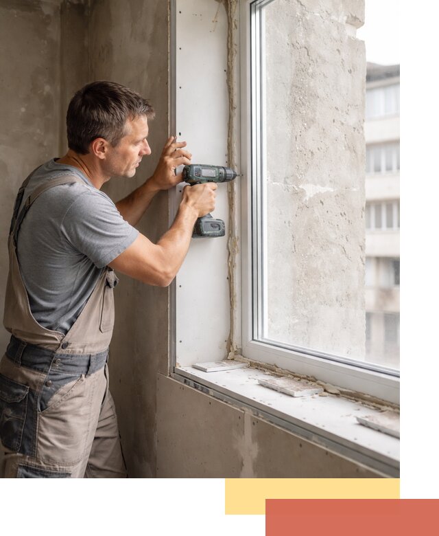 Монтаж гипсокартонных откосов в Химках под ключ