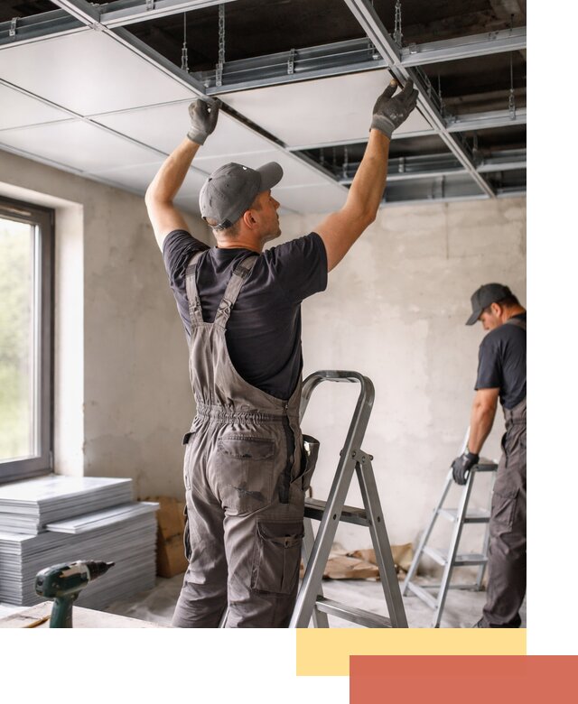 Монтаж кассетного потолка в Химках качественно и быстро