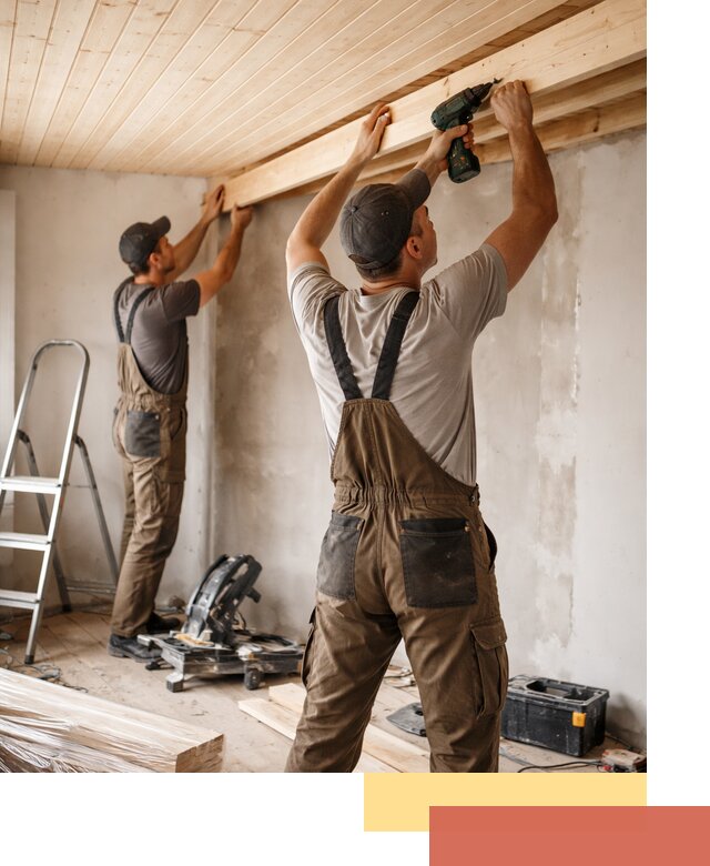 Монтаж потолка из вагонки в Химках профессионально и аккуратно