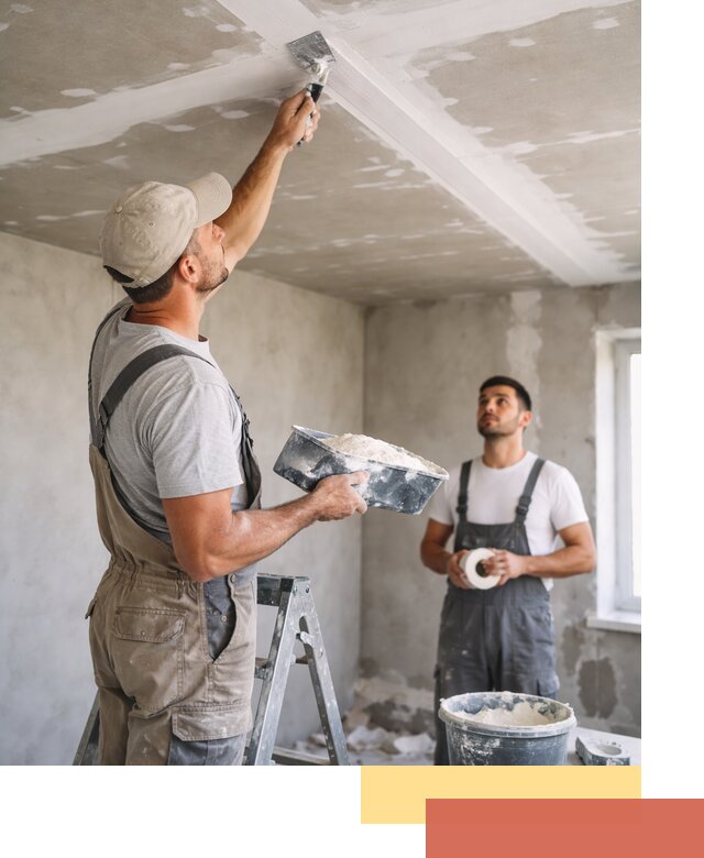 Обработка швов потолка ГКЛ в Химках: качественная заделка и шпатлевка