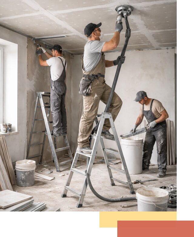 Ремонт потолка из гипсокартона в Химках: быстрый и качественный монтаж